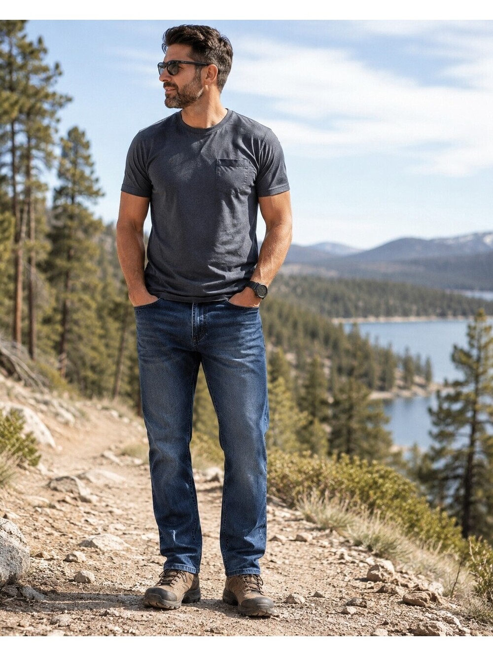 Viktos Jeans Mens 36x30 Blue Taculus CCW Coolmax Denim Stretch Tactical Utility